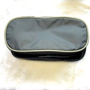 Black makeup bag